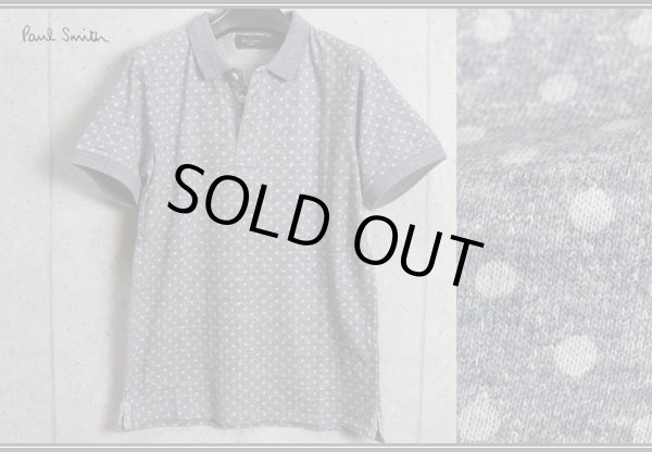 画像2: ポールスミス春夏上質ドット柄半袖ポロシャツ/Paul smith