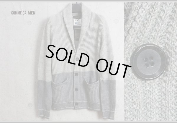 画像2: コムサメン高級マスターオブリネンカーディガン/COMME CA MEN