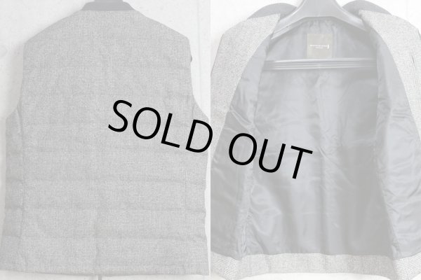 画像5: MACKINTOSH LONDON千鳥ウールリネンダウンベスト/マッキントッシュ ロンドン