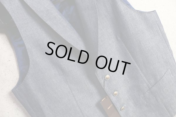 画像3: コムサメン春夏メタル釦シャンブレージレ/ベスト/COMME CA MEN