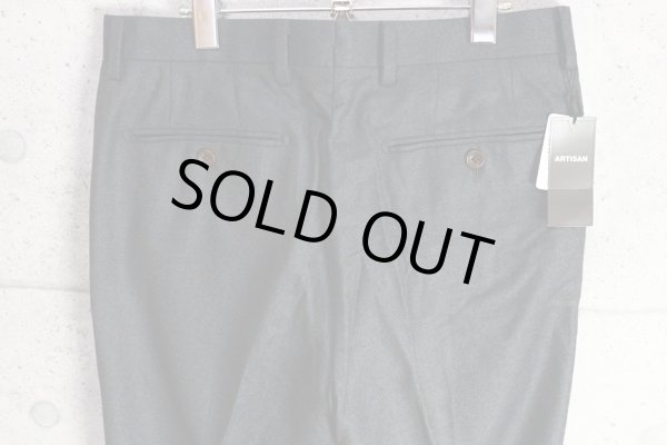 画像6: アルチザン最高級ウールフランネル地スラックス/ARTISAN