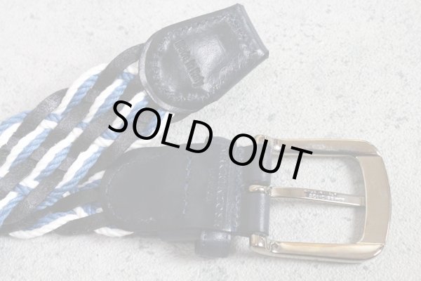 画像9: MACKINTOSH LONDONイタリア製編込みメッシュベルト/マッキントッシュ ロンドン