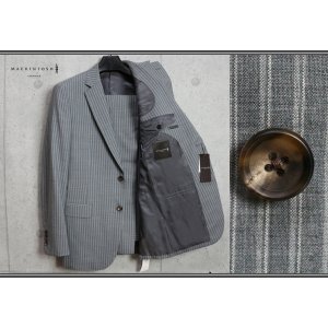 画像: MACKINTOSH LONDONストライプ柄スーツ/マッキントッシュ ロンドン