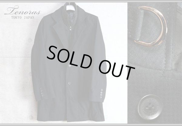 画像2: メンズ ティノラス ボンディングレイヤードコート/MEN'S TENORAS