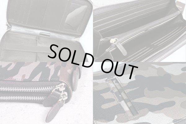 画像6: コムサメン多機能迷彩プリントマルチケース/長財布/COMME CA MEN