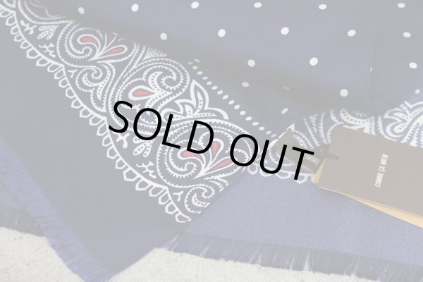 画像3: コムサメン イタリア製ドット柄シルク ストール/メンズ/COMME CA MEN