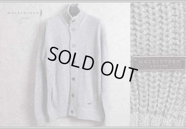 画像2: MACKINTOSH LONDONコットン ニット ジャケット /綿/ブルゾン/オールシーズン/マッキントッシュ ロンドン/麻/ベスト