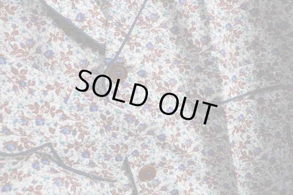 画像4: ポールスミス パイピング 花柄 パジャマ/上下/セットアップ/Paul smith