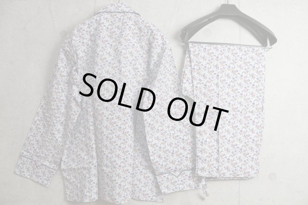 画像6: ポールスミス パイピング 花柄 パジャマ/上下/セットアップ/Paul smith