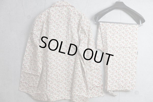 画像5: ポールスミス パイピング 花柄 パジャマ/上下/セットアップ/Paul smith