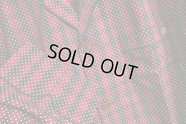 画像3: ポールスミス パイピング ドット チェック パジャマ/上下/セットアップ/Paul smith