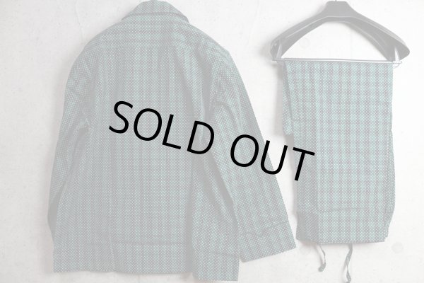 画像6: ポールスミス パイピング ドット チェック パジャマ/上下/セットアップ/Paul smith