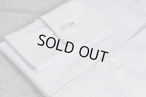 画像8: ポールスミス ロンドンGIZA88コットン ヘリンボーン シャドーストライプ長袖ドレスシャツ/Paul smith LONDON