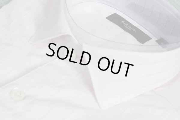 画像4: ポールスミス ロンドンGIZA88コットン ヘリンボーン シャドーストライプ長袖ドレスシャツ/Paul smith LONDON