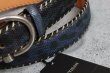 画像7: アルチザン最高級イタリア製パイソン レザー ベルト/ヘビ革/蛇革/ARTISAN