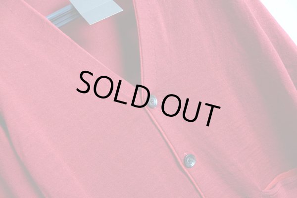 画像4: コムサメン秋冬ウール16ゲージ天竺ストレッチ ニット カーディガン/COMME CA MEN