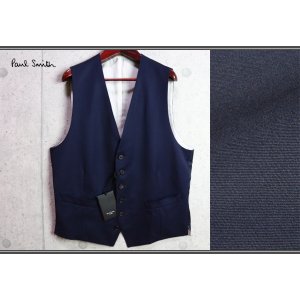 画像: ポールスミス ロンドン 日本製 超撥水 ウールギャバジン 無地 ドレスジレ/PAUL SMITH LONDON/ベスト