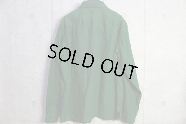 画像6: コムサメン 春夏 フレンチリネン ブロード 吸水速乾 シャツ ブルゾン/麻/COMME CA MEN