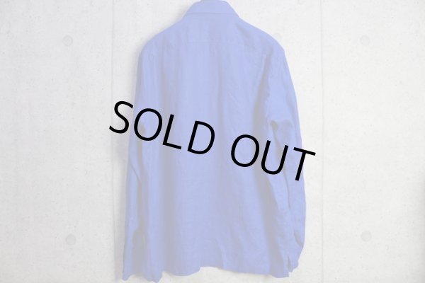 画像5: コムサメン 春夏 フレンチリネン ブロード 吸水速乾 シャツ ブルゾン/麻/COMME CA MEN