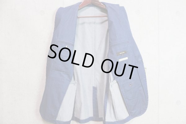 画像4: コムサメン 最高級プラチナモデル 日本製ソフト デニム セットアップ スーツ/COMME CA MEN