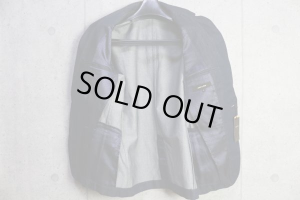 画像4: コムサメン 最高級 春夏 高機能素材 和紙（マニラ麻）デニム セットアップ スーツ/COMME CA MEN