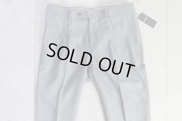 画像2: アルチザン 春夏 日本製 ウール ホップサック ワンタック ストレッチ スラックス/ARTISAN MEN/ボトムス/パンツ