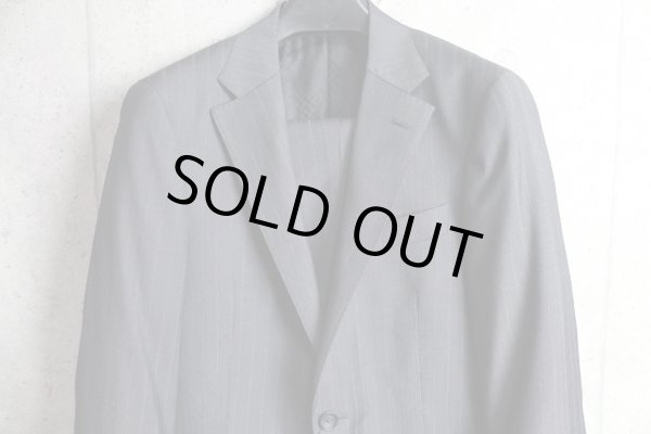 画像8: コムサメン 春夏 チェルッティ ジェノバ生地ハリ 艶感 シャンブレー モダントラディショナル スーツ/COMME CA MEN