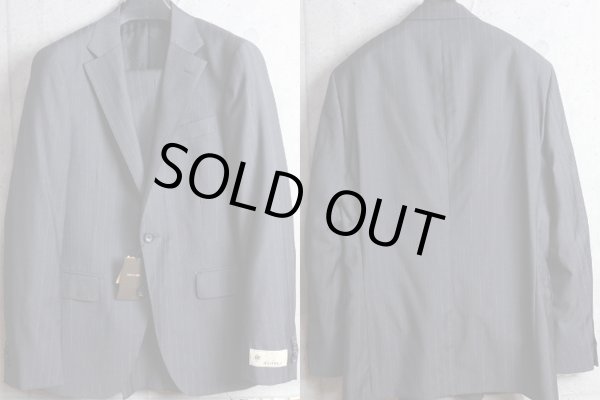 画像9: コムサメン 春夏 チェルッティ ジェノバ生地ハリ 艶感 シャンブレー モダントラディショナル スーツ/COMME CA MEN