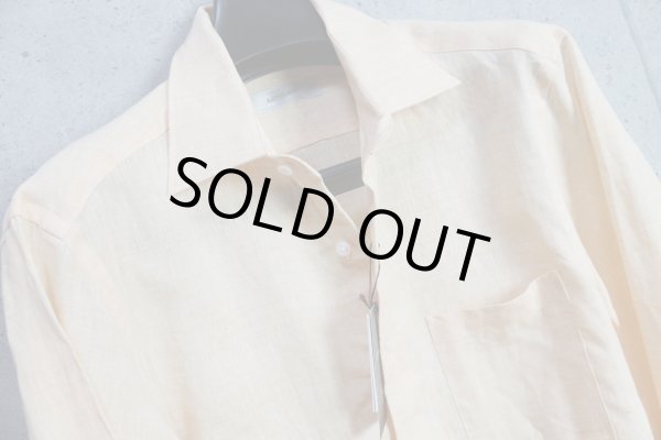 画像5: アルチザン 春夏 最高級 日本製 ハンドメイド アイリッシュ リネン 長袖シャツ/ARTISAN MEN