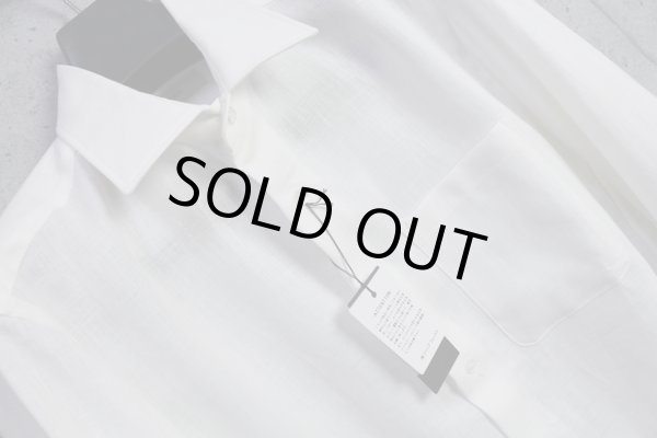 画像2: アルチザン 春夏 最高級 日本製 ハンドメイド アイリッシュ リネン 長袖シャツ/ARTISAN MEN