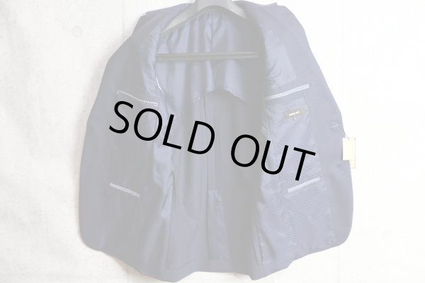 画像14: コムサメン 春夏 モダントラディショナル オーストラリア産 SUPER100 背抜き シャドーピンストライプ スーツ/ジャケット/スラックス