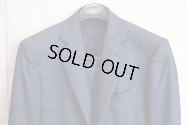 画像2: メンズティノラス 秋冬 ウール フランネル ダブル ウインドペン チェック柄 スーツ/MEN'S TENORAS