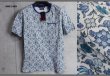 画像1: コムサメン 春夏 リバティ プリント フランダースリネン コットン 天竺 クルーネック Tシャツ/COMME CA MEN/麻/綿