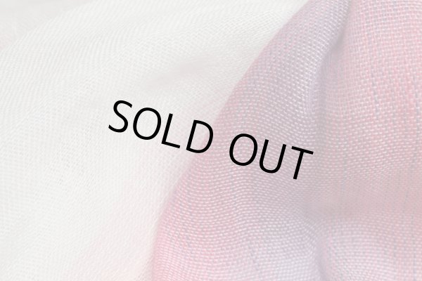 画像6: アルチザン メン 春夏 イタリア製 大判 白夜 グラデーション リネン ストール/ARTISAN MEN/麻