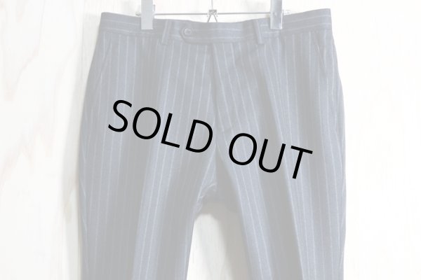 画像5: メンズティノラス 秋冬 ウール フランネル チョークストライプ スーツ/MEN'S TENORAS