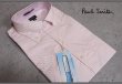 画像1: ポールスミス ロンドン 春夏 COOLMAX ストライプ 半袖ドレスシャツ/Paul smith LONDON