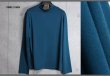 画像4: コムサメン 秋冬 日本製 ウォッシャブル 吸水速乾 ウール モックネック 長袖Tシャツ/COMME CA MEN