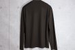 画像3: コムサメン 秋冬 日本製 ウォッシャブル ウール ジャケットネック 長袖Tシャツ/COMME CA MEN