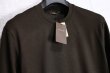 画像2: コムサメン 秋冬 日本製 ウォッシャブル ウール ジャケットネック 長袖Tシャツ/COMME CA MEN