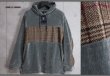 画像4: コムサコミューン/COMME CA COMMUNE 秋冬 シェニールヤーン ツイードチェック切り替え プルパーカー