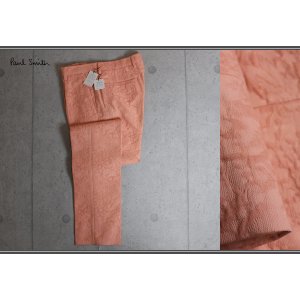 画像: ポールスミス 春夏 日本製 立体デザイン コットン スラックス/定価3万円/PAUL SMITH