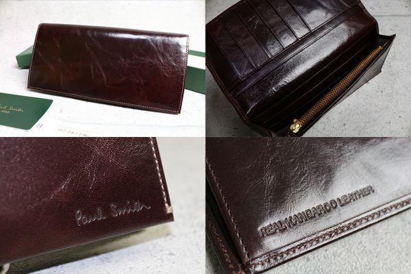 画像3: ポールスミスPaul smithカンガルーレザー長財布