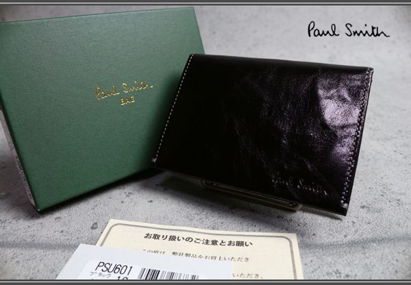 ポールスミスPaul smithカンガルーレザー定期入れのアウトレット通販 ...