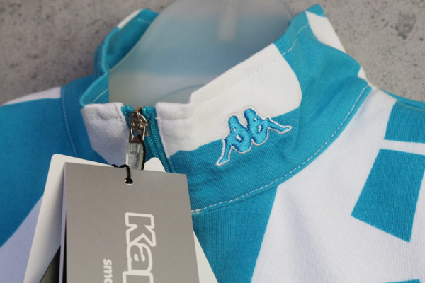 画像2: カッパゴルフ高機能半袖ジップシャツ/Kappa GOLF