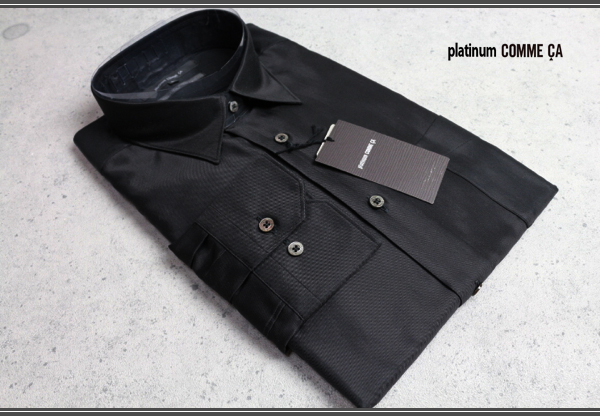 【新品・未使用】Platinum COMME CA メンズシャツ