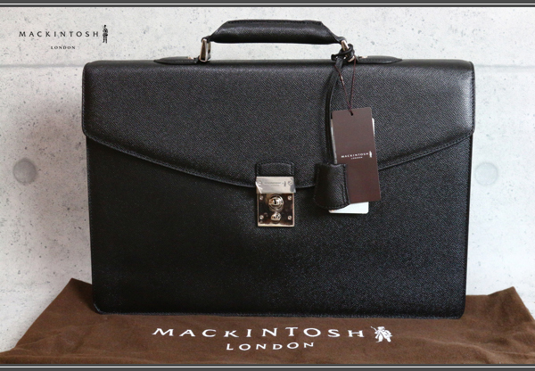 MACKINTOSH LONDON最高級本革ビジネスバッグ/ブリーフケース 