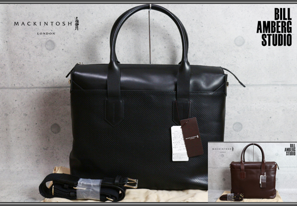 MACKINTOSH LONDON+ビル アンバーグ2way本革トートバッグ ...