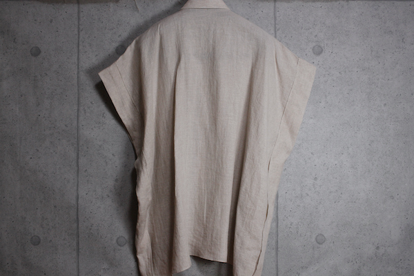 画像4: ベータ・メン/β MEN 春夏 日本製 旗艦店限定 文化企画 リネン/麻100% 菖蒲 カエル 半袖 シャツ/定価4.9万円