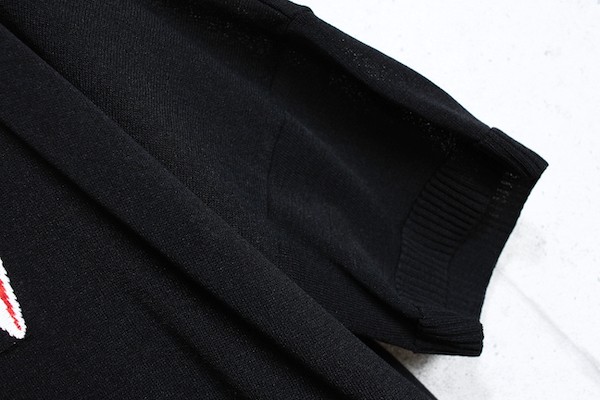 画像3: ベータ・メン/β MEN 春夏 日本製 キャロット柄 半袖ニット パーカー