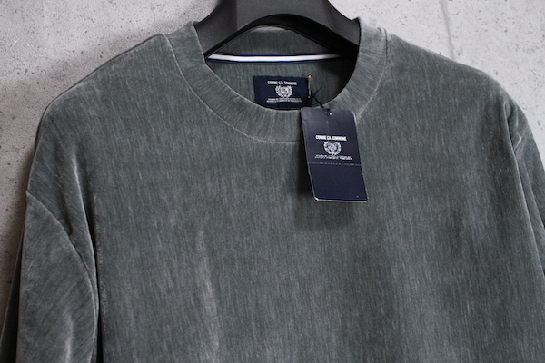 画像5: コムサコミューン/COMME CA COMMUNE 秋冬 シェニールヤーン ツイードチェック切り替え トレーナー